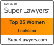 Alicia Bendana Super Lawyers Badge - Top 25 Women Louisiana