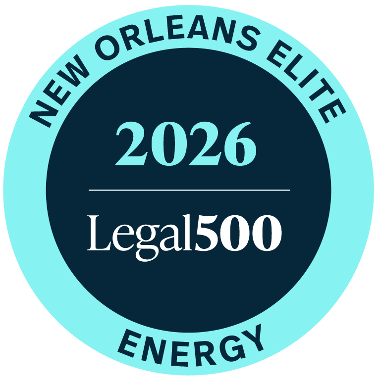 Legal 500 2026 New Orleans Elite Energy badge